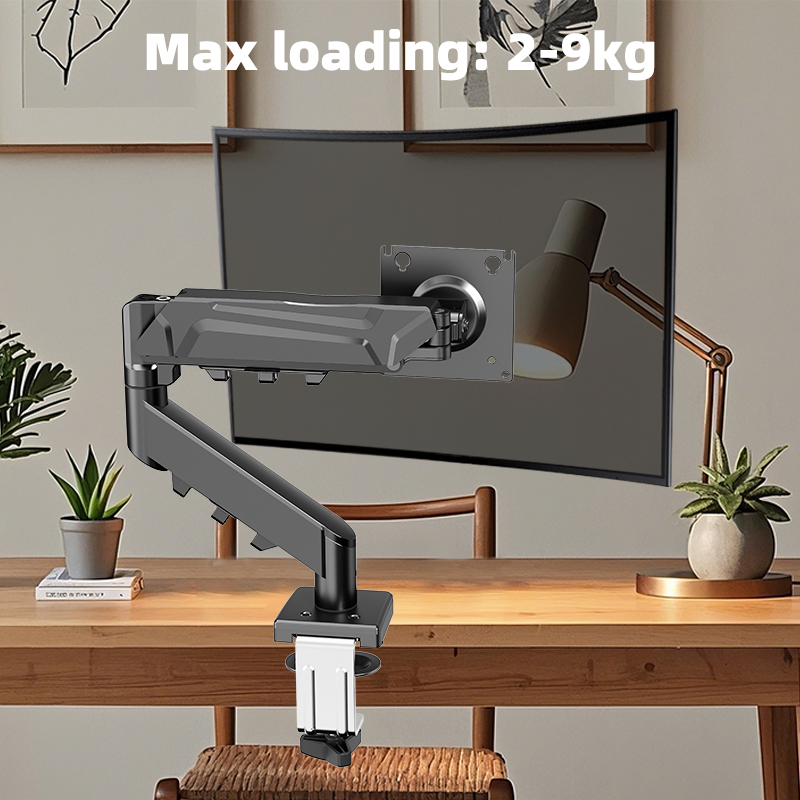 Desk Setup Monitor Arm - Single Monitor Arm For 13-32