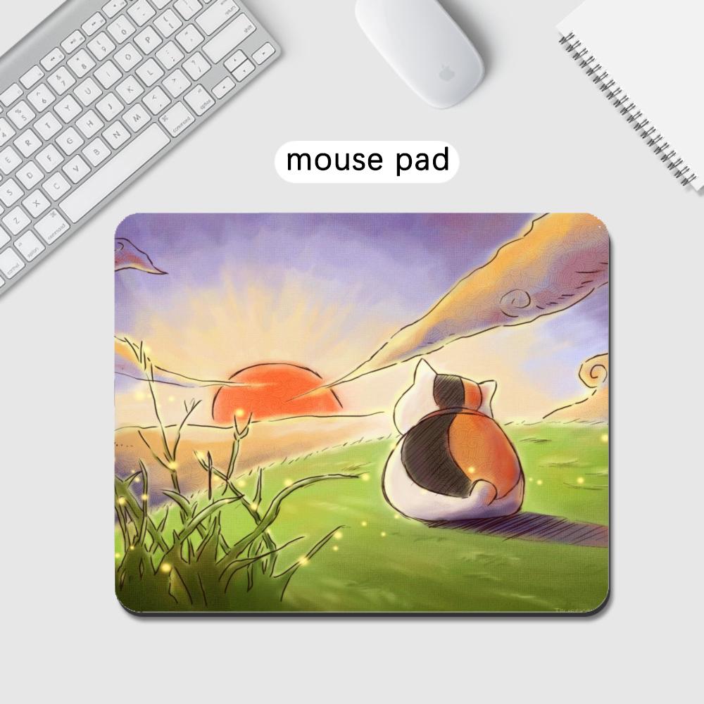 Desk Setup Books - Small MousePad Keyboard High Quality N_natsume_Book_of_Friends