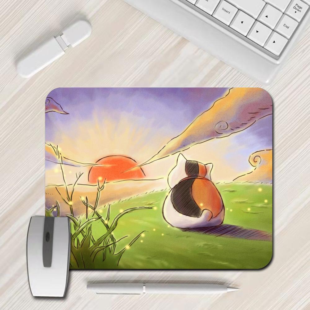 Desk Setup Books - Small MousePad Keyboard High Quality N_natsume_Book_of_Friends