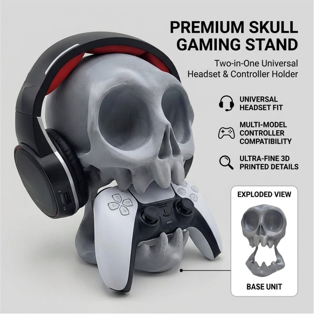 Desk Setup Ps5 - Creative Gaming Controller Esports Earphone Stand
