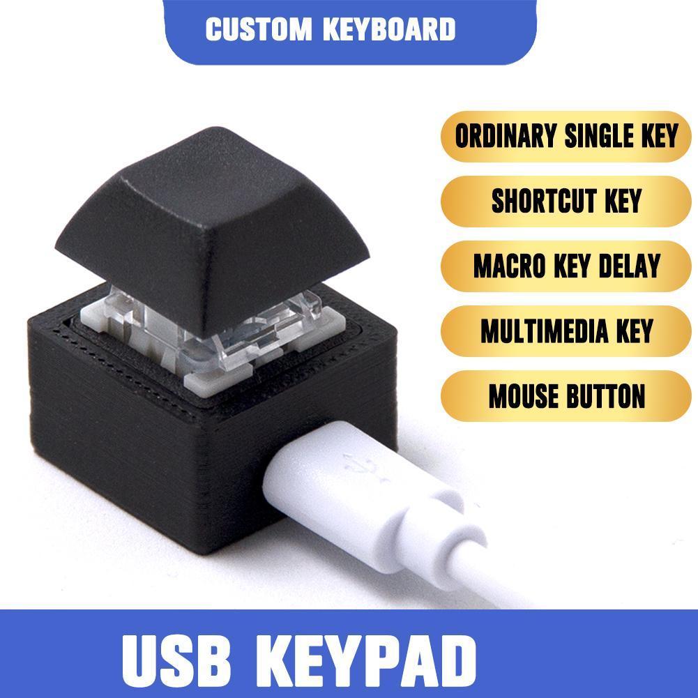 Desk Setup Programmer - One-key Shortcut Keyboard USB Custom Programmable