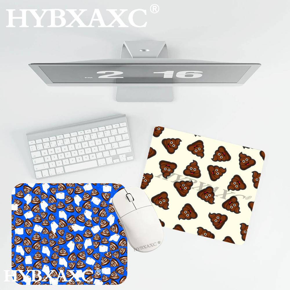 Desk Setup Or Set Up - HYBXAXC Poop Emoji Pattern Small Mouse