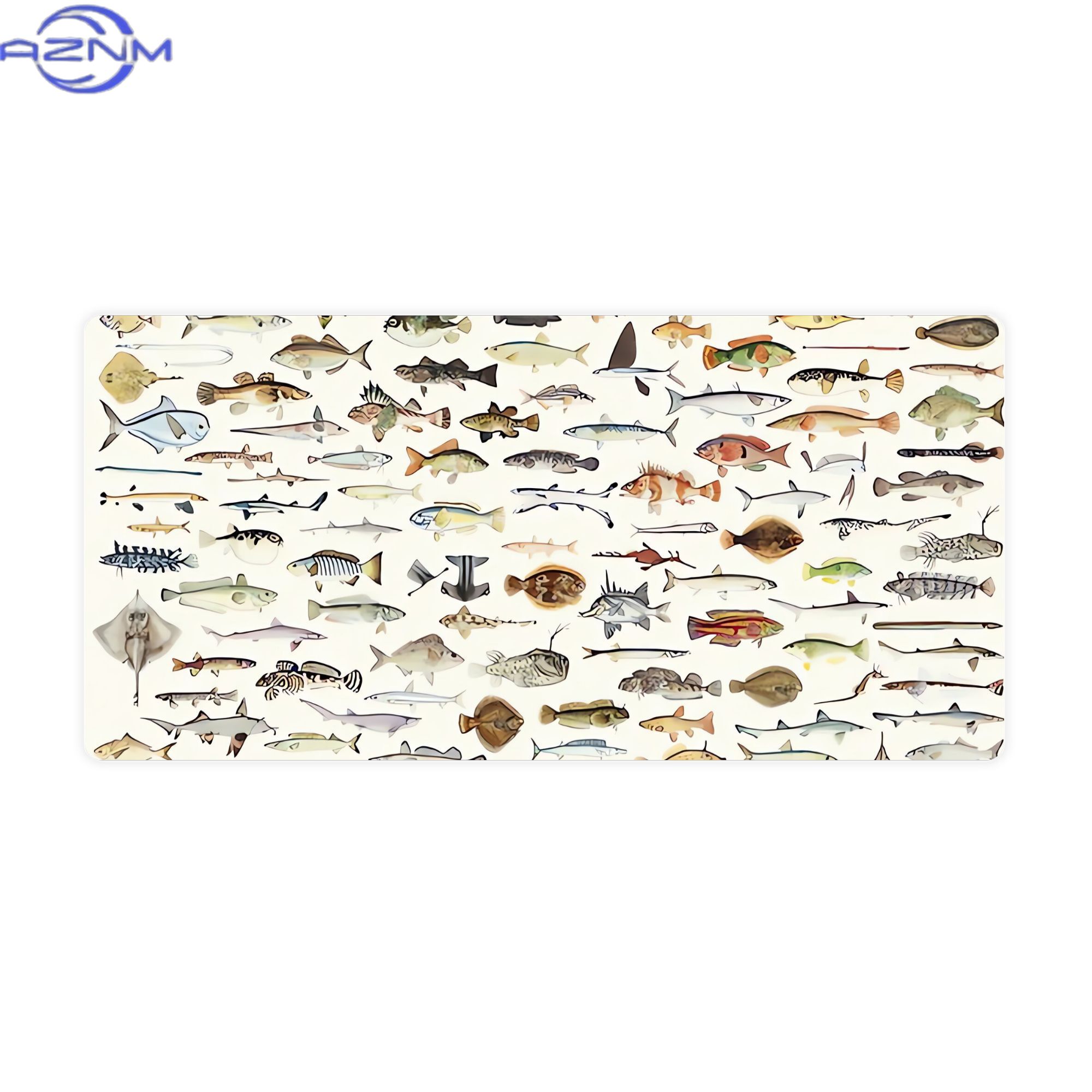 Desk Setup Or Set Up - Fish Desk Mat for Mood Lighting