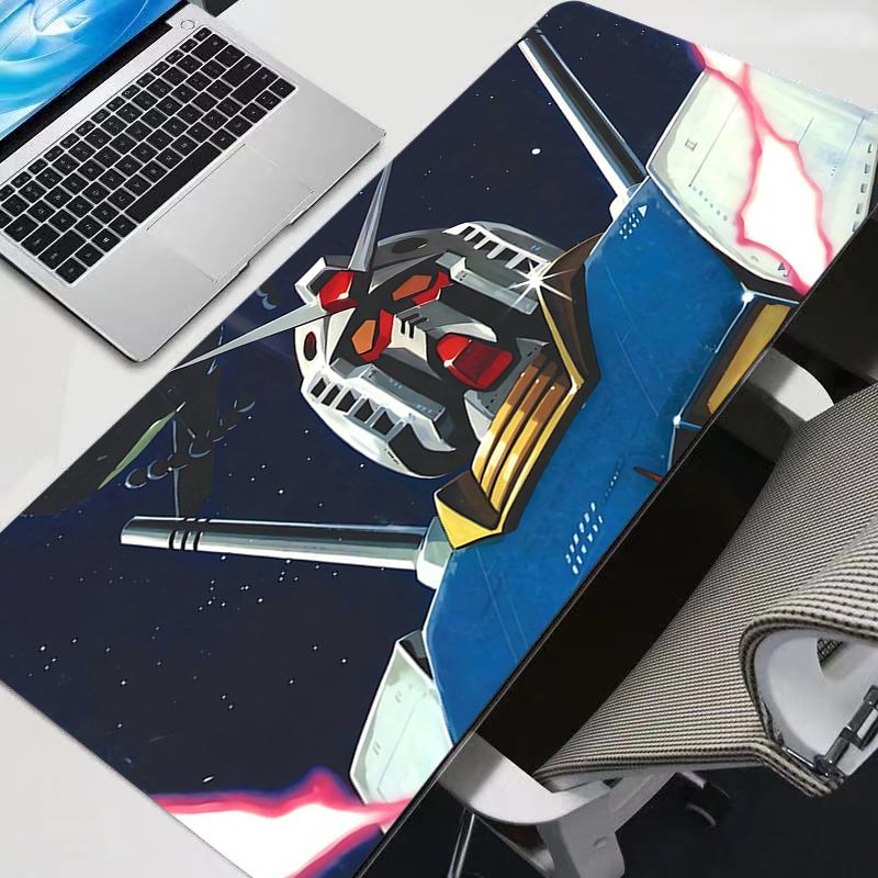Desk Setup Computer - Mouse Pad Large Mobile Suit Gundam
