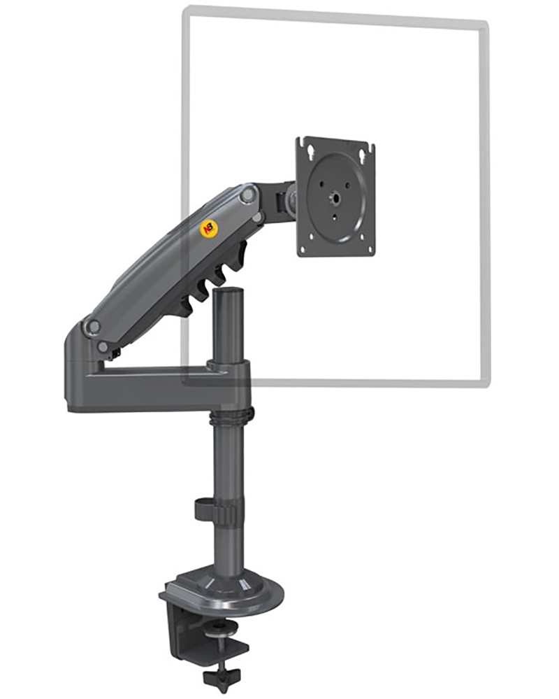 Desk Setup Monitor Arm - NB H100 Gas Spring 17-30' LCD