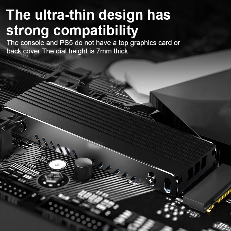 M.2 SSD Heatsink M2 2280 Solid - Desk Setup Ps5 recension och pris