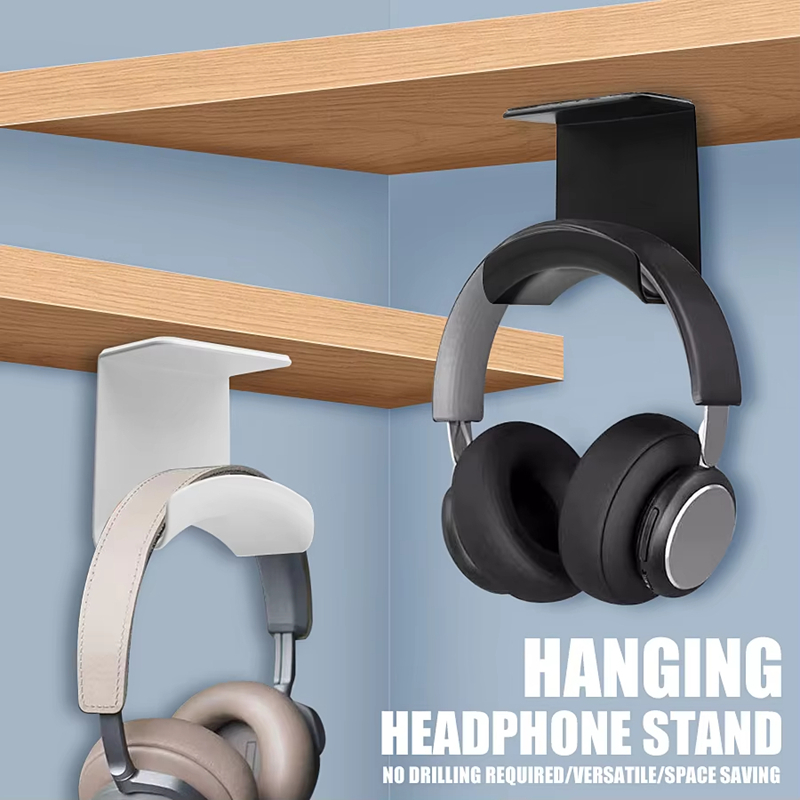 Universal Headphone Stand Adhe - Headphone Hook Under recension och pris