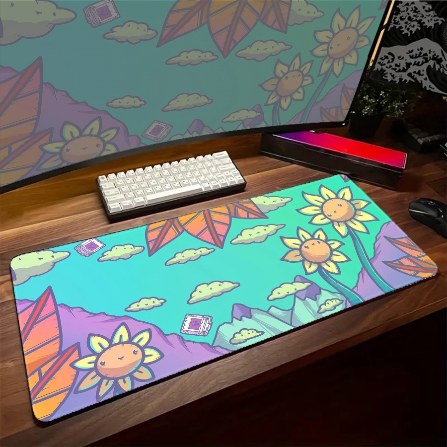 Mausepad Animal Plant Pc Setup - Desk Setup With Plants recension och pris