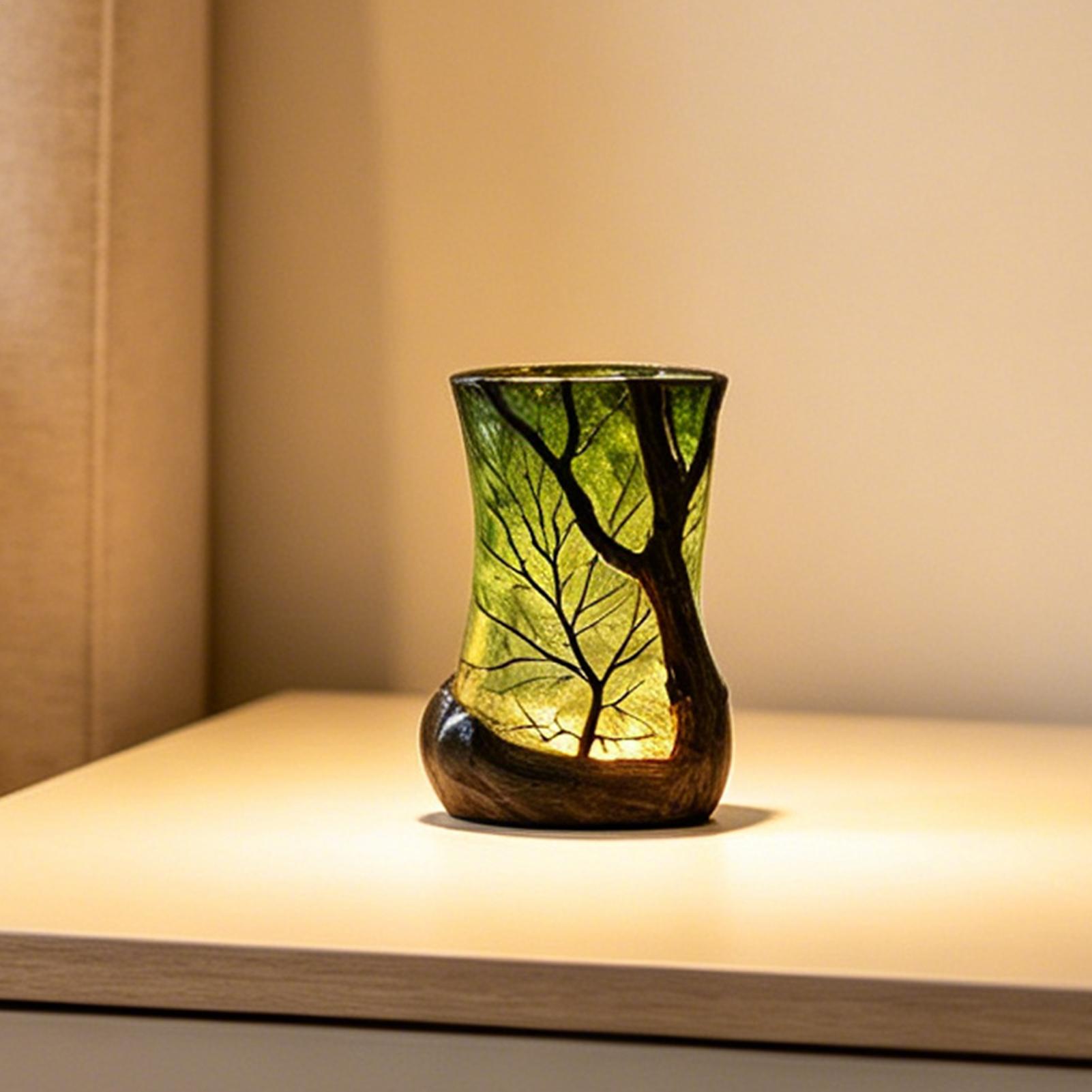 Bedside Table Lamp Forest Nigh - Desk Setup Room recension och pris