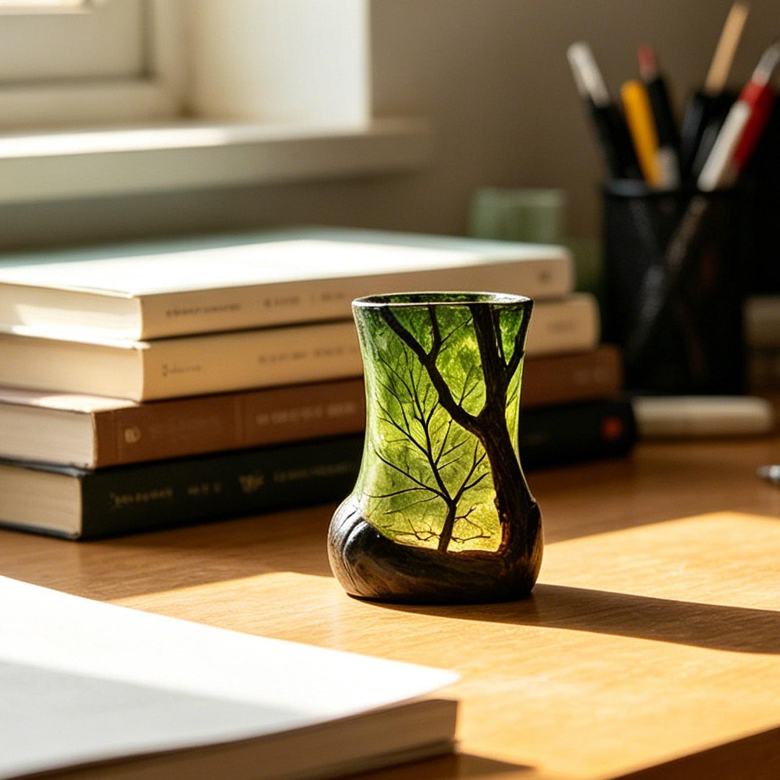 Bedside Table Lamp Forest Nigh - Desk Setup Room recension och pris