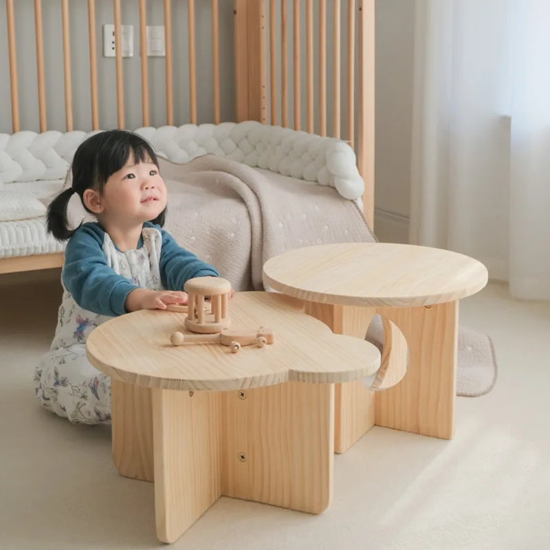 Solid Wood Children's Small Ta - Desk Setup Small Room recension och pris