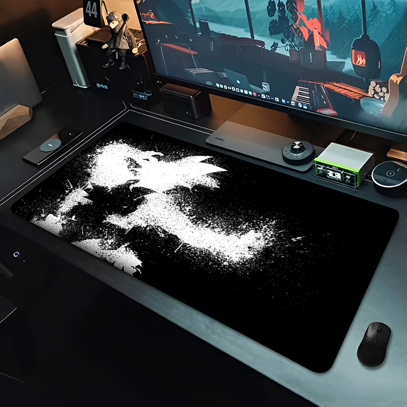 DBZ Black Anime Mouse Pad Drag - Desk Setup Computer recension och pris