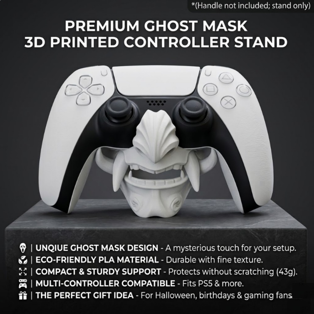 For Ps5 Controller Stand Ghost - Desk Setup Ps5 recension och pris