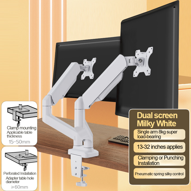 VESA 100x100mm Height Adjustab - Desk Setup Monitor Arm recension och pris