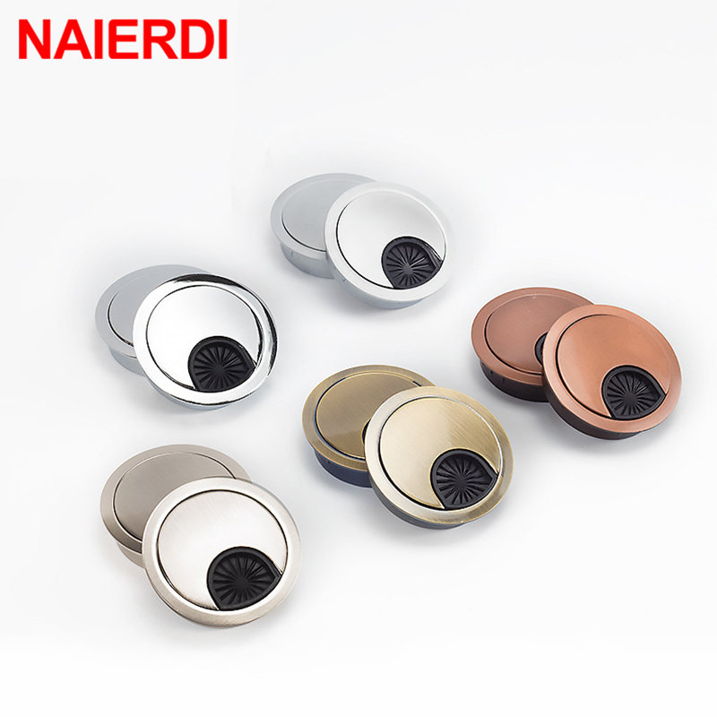 NAIERDI Zinc Alloy Round Table - Desk Setup Computer recension och pris