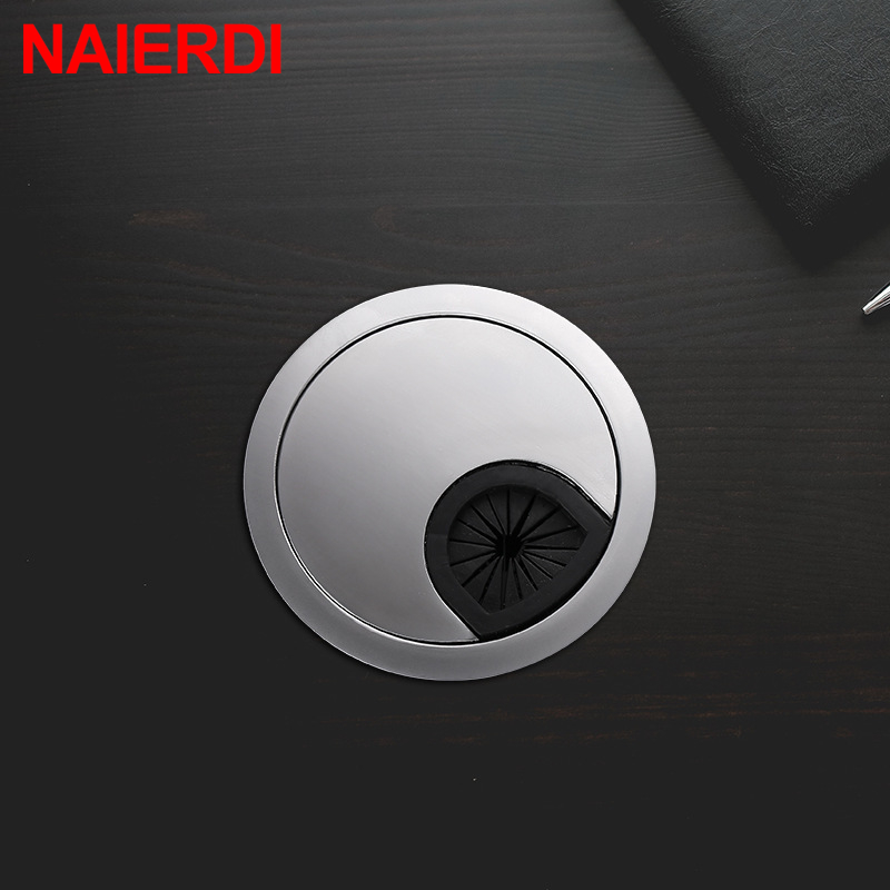 NAIERDI Zinc Alloy Round Table - Desk Setup Computer recension och pris
