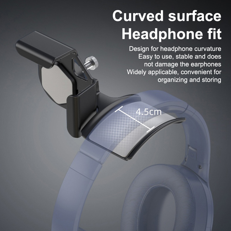 New Headphone Holder PC Monito - Headphone Hook Under recension och pris
