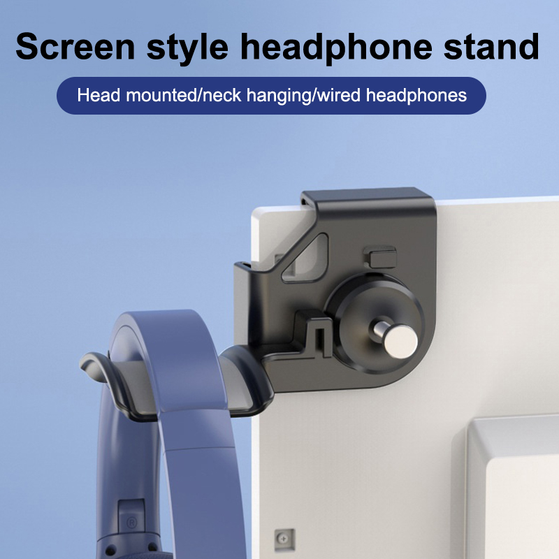 New Headphone Holder PC Monito - Headphone Hook Under recension och pris