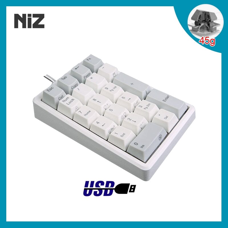 NIZ backlit Numpad 21 Keys one - Desk Setup Programmer recension och pris