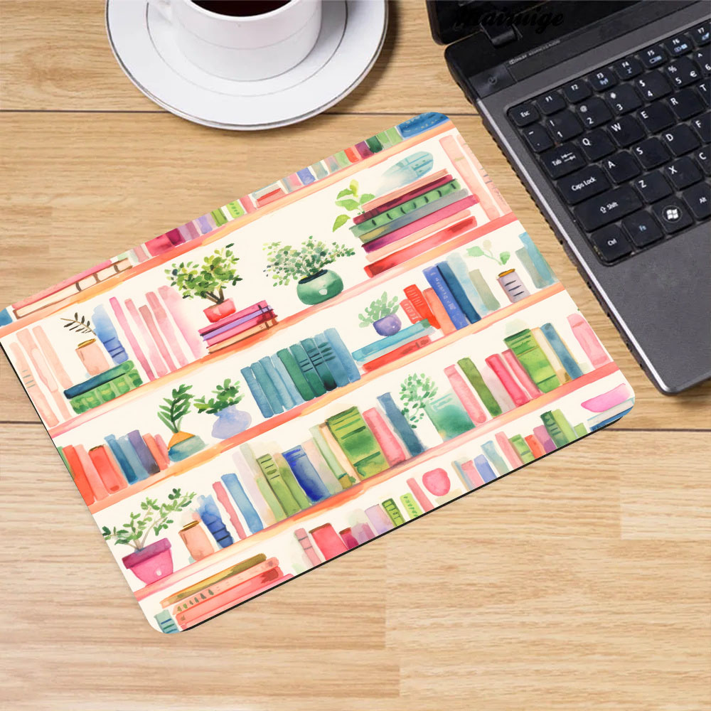 Plant Books Mouse Pad Home Off - Desk Setup Books recension och pris