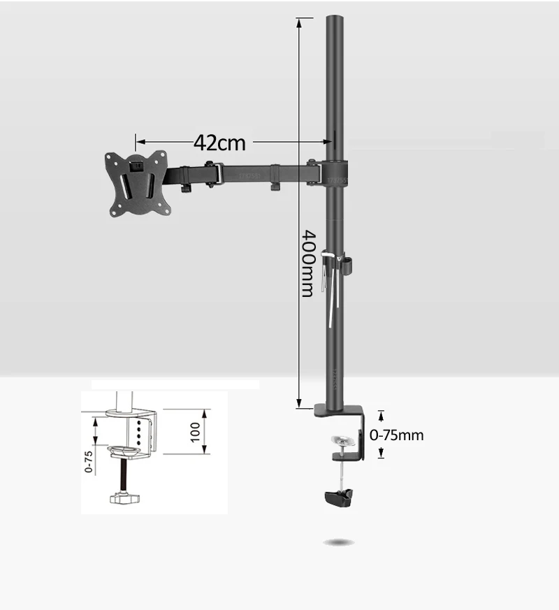 DL-M902-140 Full Motion Rotate - Desk Setup Monitor Arm recension och pris