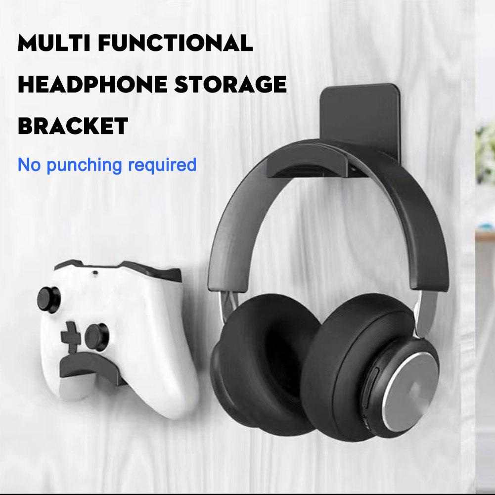 2Pcs Universal Plastic Wall Mo - Headphone Hook Under recension och pris