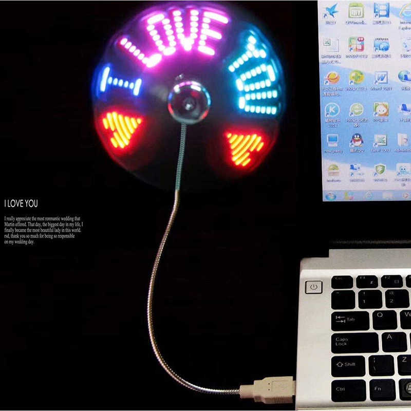 Creative USB Fan，USB LED RGB L - Desk Setup Programmer recension och pris