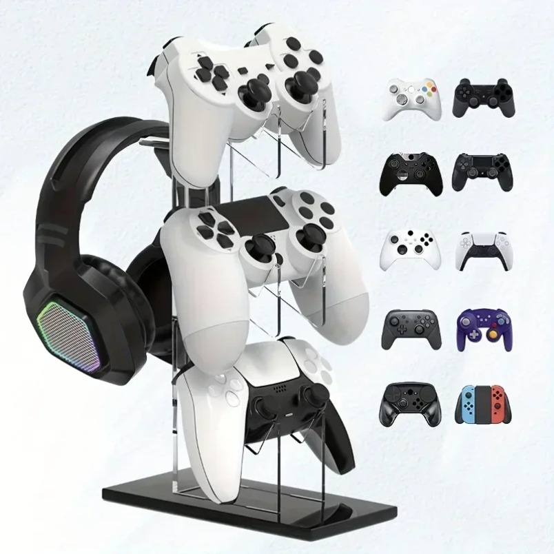 Controller Holder with Headset - Desk Setup Ps5 recension och pris