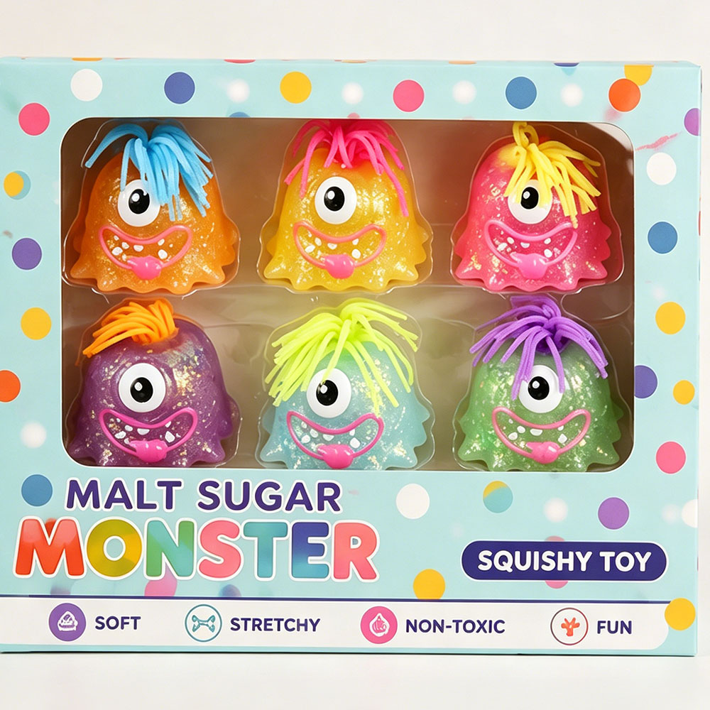 Kawaii Maltose Monster Squishy - Desk Setup Room recension och pris