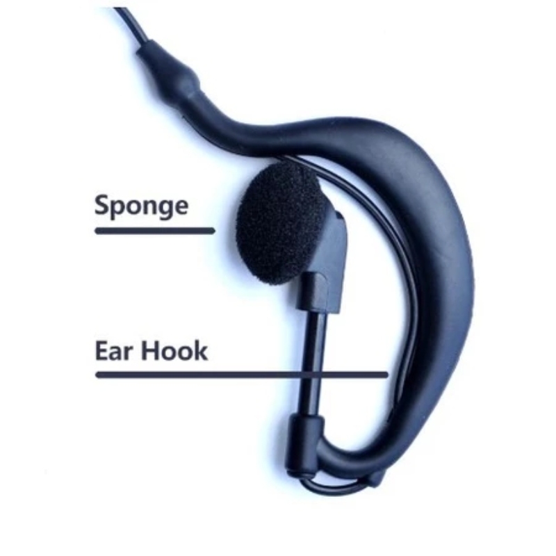 Baofeng earphone uv5r earbuds  - Headphone Hook Under recension och pris