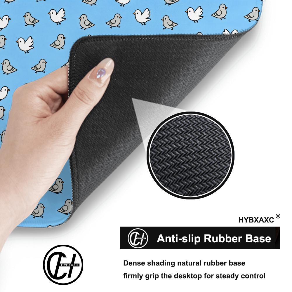 HYBXAXC Cute Blue Bird Pattern - Desk Setup Or Set Up recension och pris