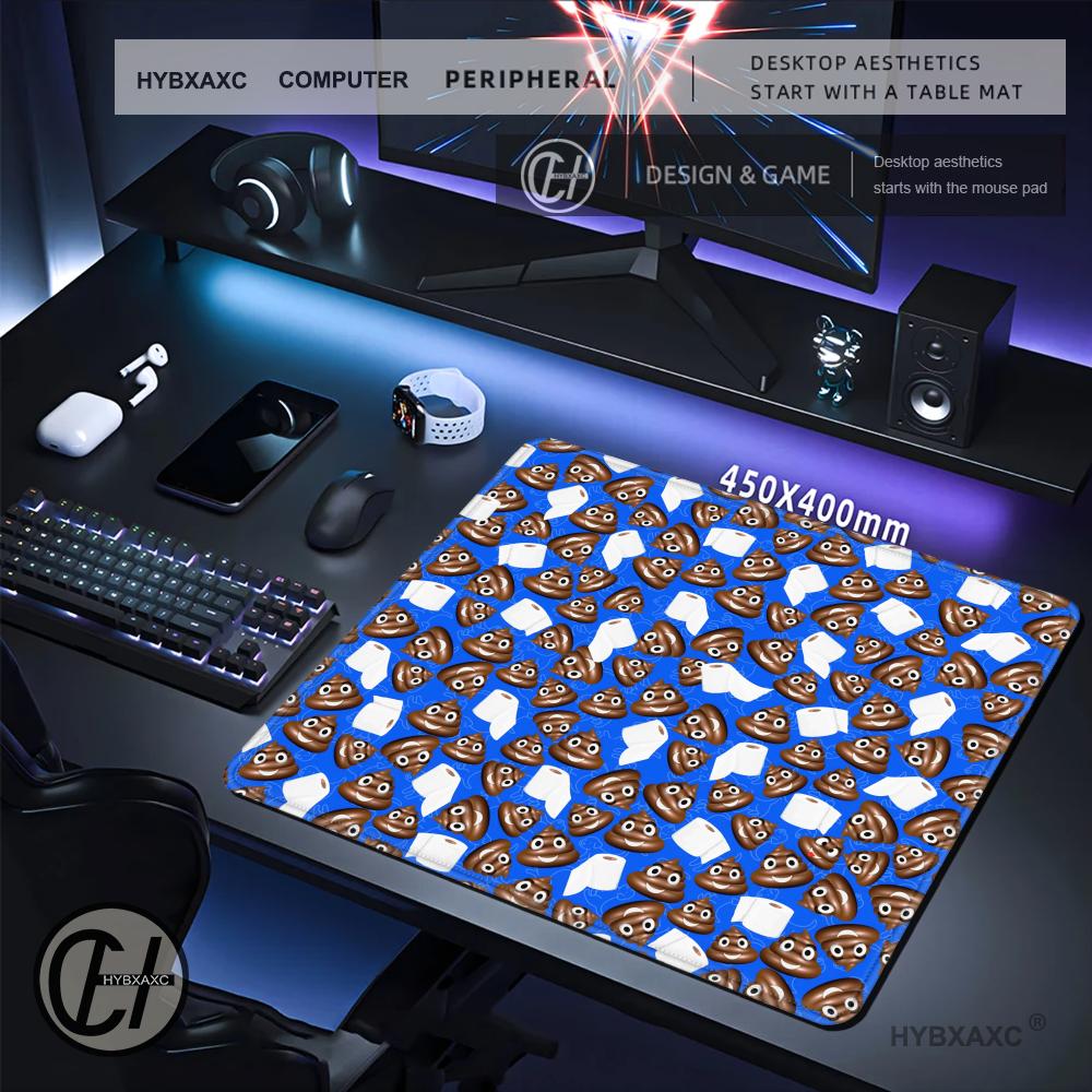 HYBXAXC Poop Emoji Pattern Sma - Desk Setup Or Set Up recension och pris