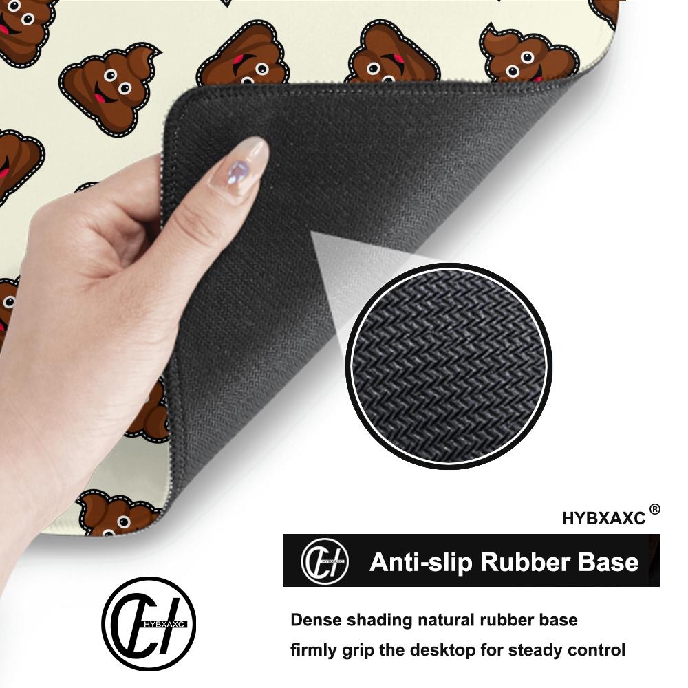 HYBXAXC Poop Emoji Pattern Sma - Desk Setup Or Set Up recension och pris