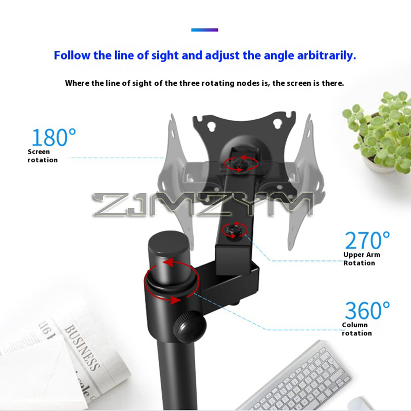 Single Monitor Bracket 14 To 2 - Desk Setup Monitor Arm recension och pris