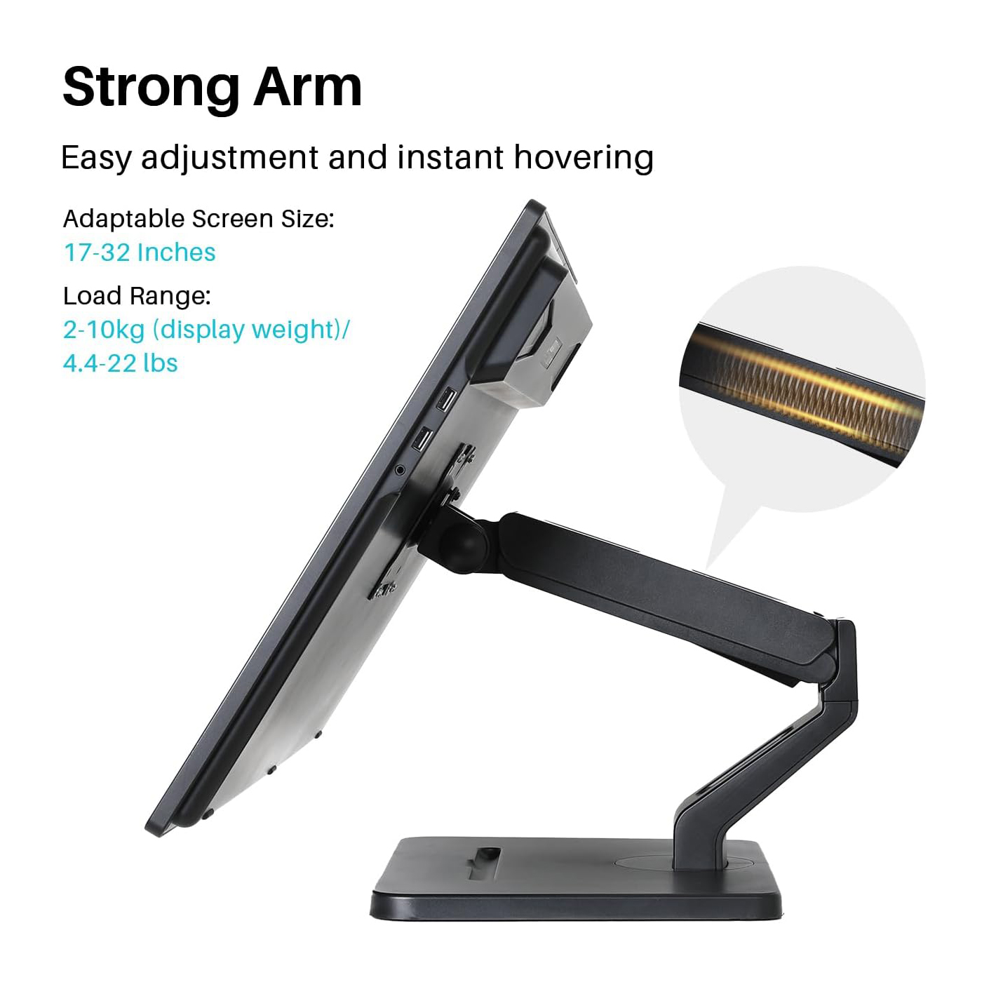 Huion Desktop Arm ST500 Displa - Desk Setup Monitor Arm recension och pris