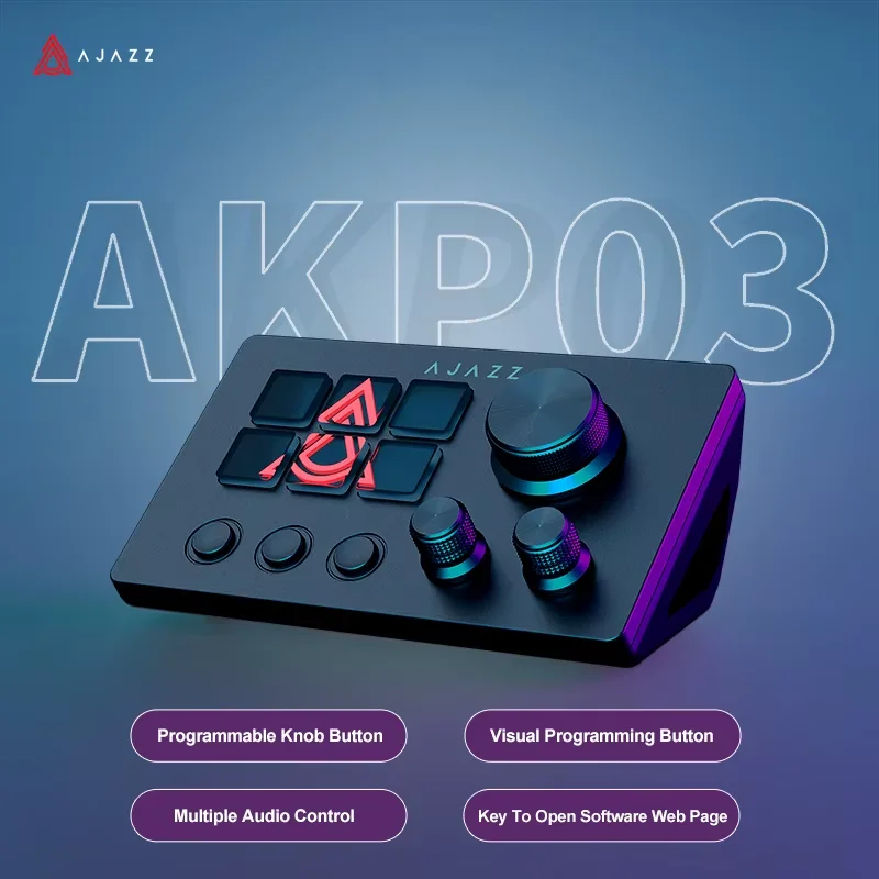 Ajazz AKP03E/153E Desktop Help - Desk Setup Programmer recension och pris