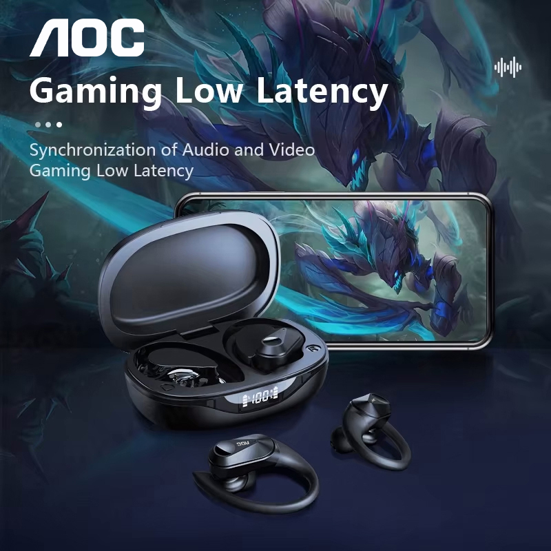Choice AOC Sports Headset Wire - Headphone Hook Under recension och pris