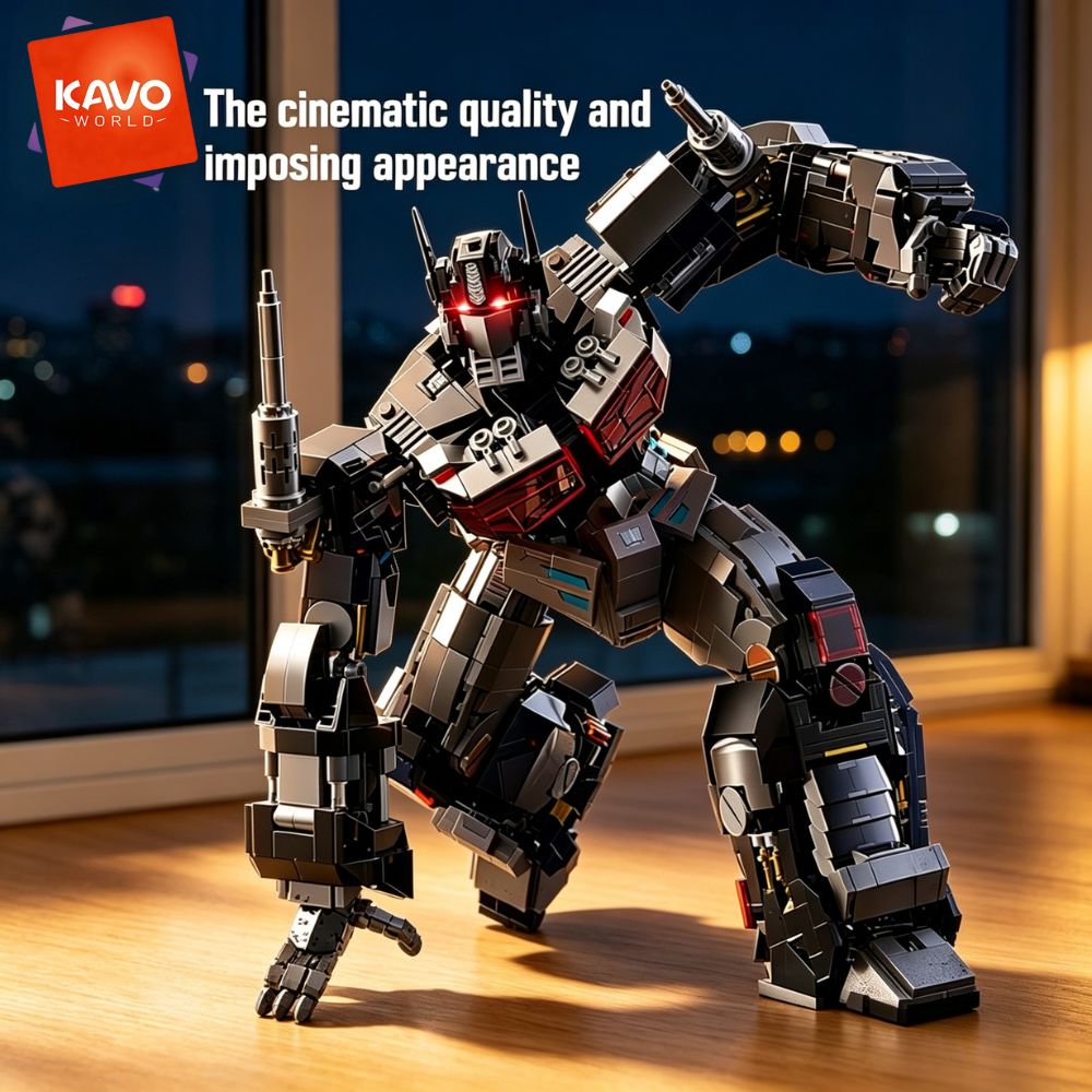 KAVOWORLD 2045pcs Future Mecha - Desk Setup Small Room recension och pris