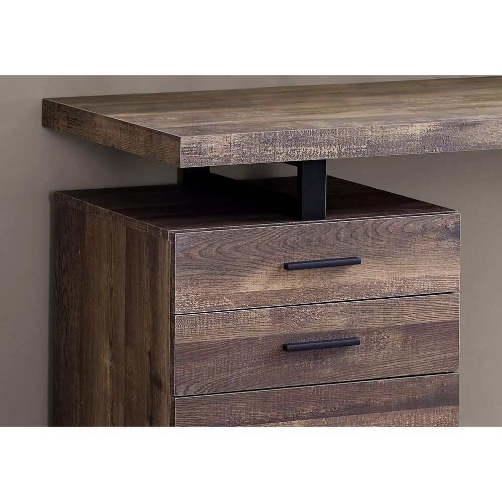 48 Reclaimed Wood Desk with Si - Desk Setup Or Set Up recension och pris