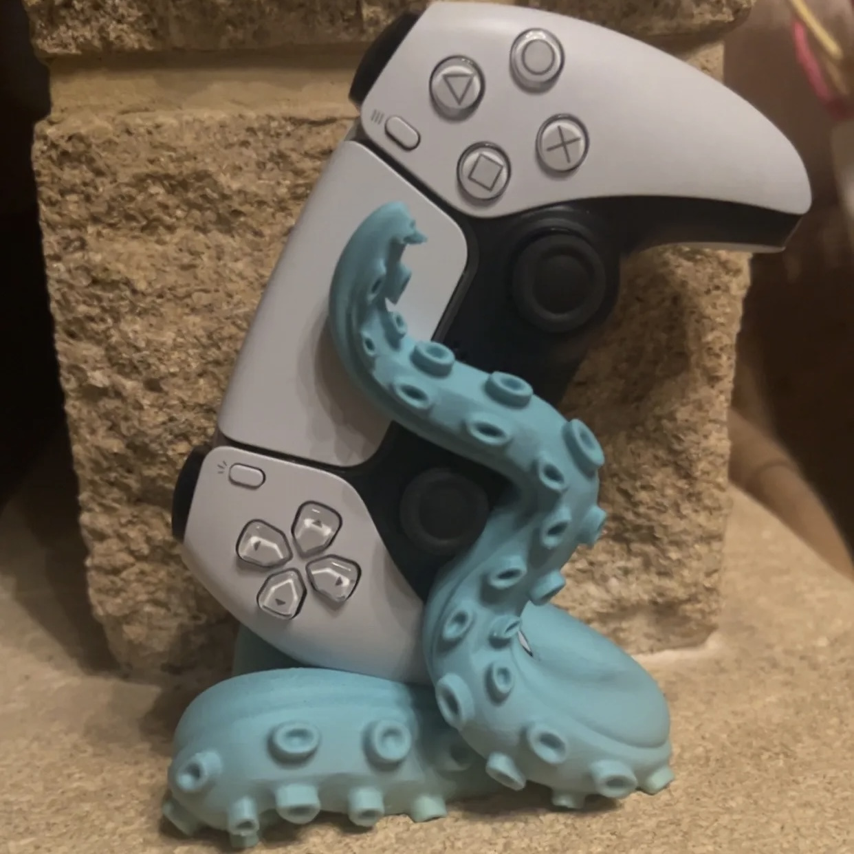 3D Printed Octopus Game Contro - Desk Setup Ps5 recension och pris