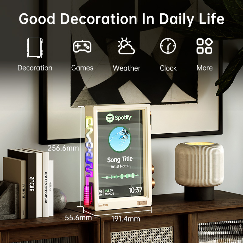 Divoom Times Frame 10.1″ Smart - Speaker Desk Setup recension och pris