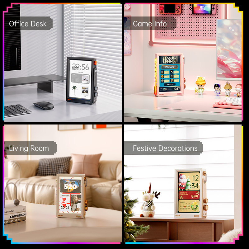 Divoom Times Frame 10.1″ Smart - Speaker Desk Setup recension och pris