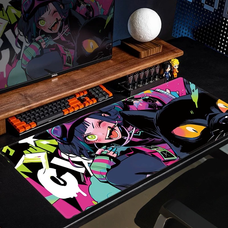 Anime Black Cat Gaming Mouse P - Desk Setup Anime recension och pris