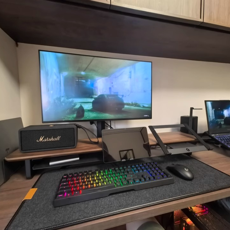 Modular Monitor Riser Stand Er - Desk Setup For Laptop And Monitor recension och pris