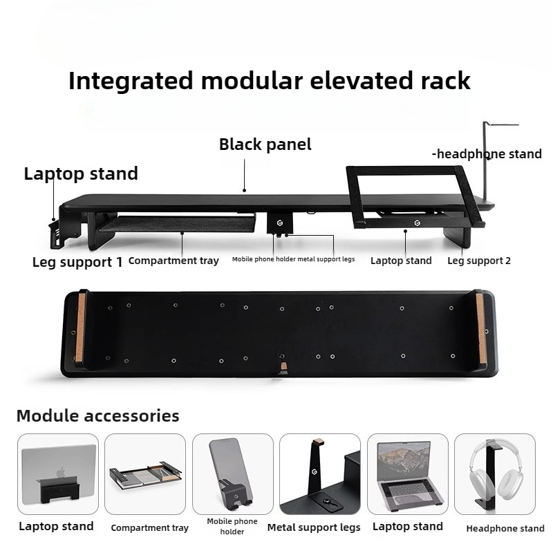 Modular Monitor Riser Stand Er - Desk Setup For Laptop And Monitor recension och pris