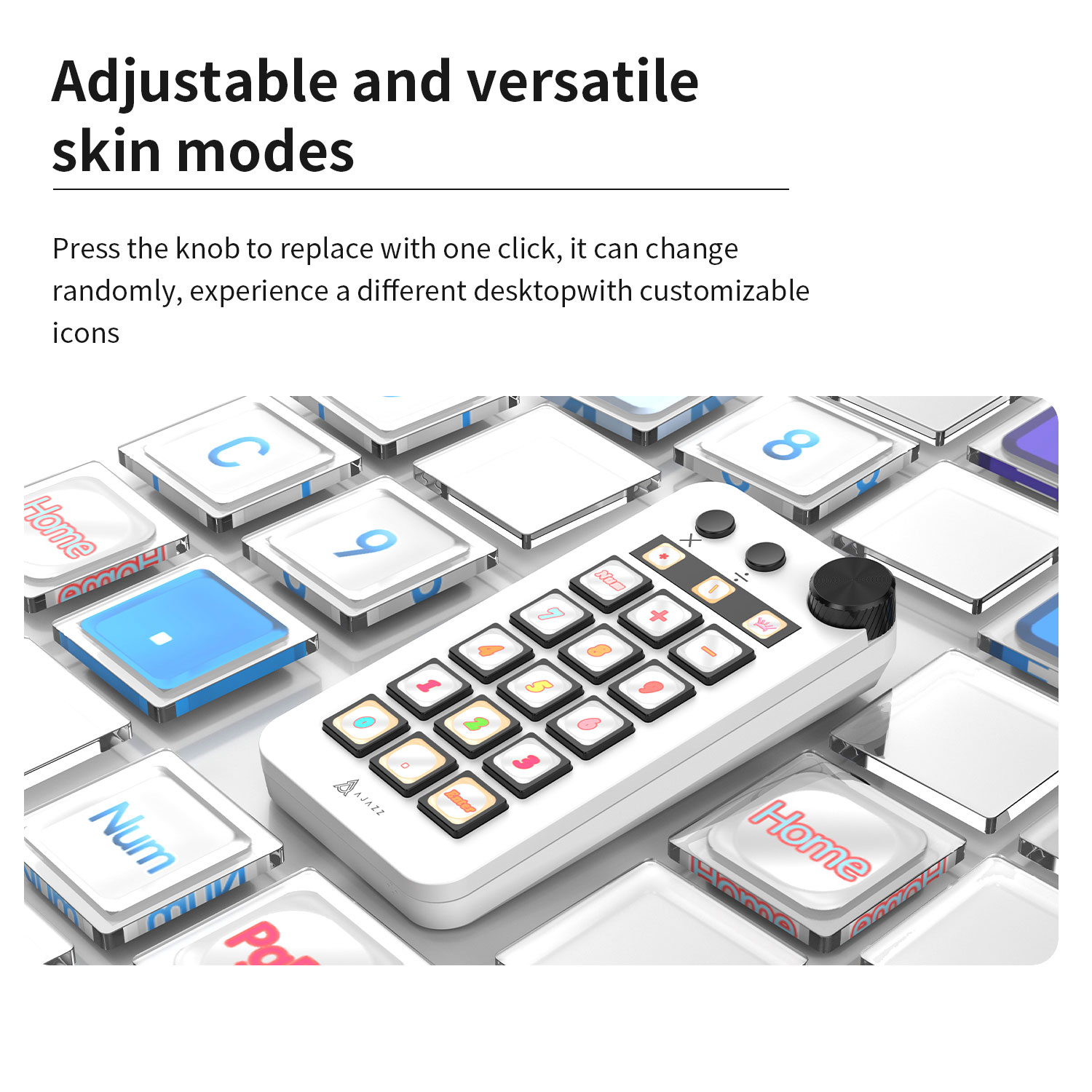 Ajazz N1 Programmable Macro Ke - Desk Setup Programmer recension och pris