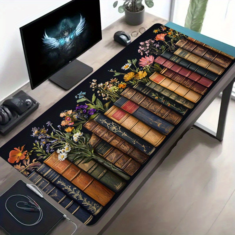 Large Gaming Mouse Pad Vintage - Desk Setup Books recension och pris