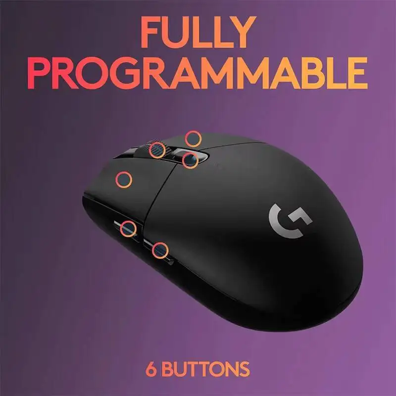 Logitech G305 Wireless Mouse,  - Desk Setup Programmer recension och pris