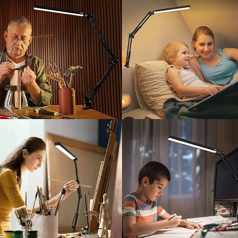 33CM LED Desk Lamp Adjustable  - Desk Setup Computer recension och pris