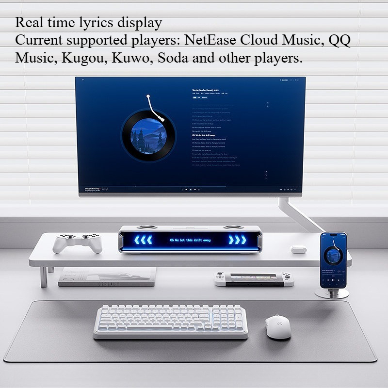 K20 GT Full Screen Subtitle Sp - Speaker Desk Setup recension och pris